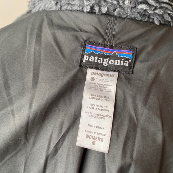 Patagonia heavy fleece Sherpa woman’s jacket/blazer - Picture 9 of 9